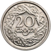 20 Groszy Trial Strike reverse image
