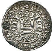 1 Groat - Arnold V Tournois castle, Belgium, 1279-1323 reverse image
