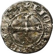 Mite - William I Tournois castle, Belgium, 1337-1391 reverse image