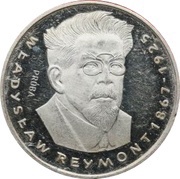 100 Zlotys Władyslaw Reymont; Trial Strike, Poland, 1977 reverse image