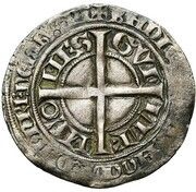 Groat "with Lion" - William I Bouvignes, Belgium, 1337-1340 reverse image