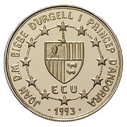 25 Diners - Joan Martí i Alanis Customs Union obverse image
