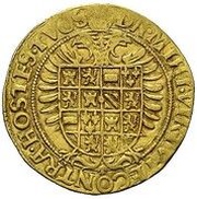 1 Guilder - Charles V reverse image