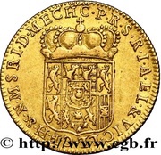 2 Sovereigns - Maximilian Emanuel of Bavaria reverse image