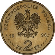 2 Zlotys Henryk Sienkiewicz obverse image