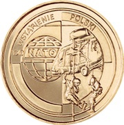 2 Zlotys Wstąpienie Polski do NATO reverse image