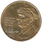 2 Zlotys Gen. Stanisław Maczek, Poland, 2003 reverse image