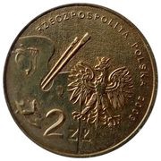 2 Zlotys Jacek Malczewski obverse image