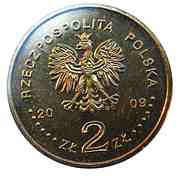 2 Zlotys Husarz XVII w. obverse image