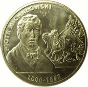 2 Zlotys Piotr Michałowski, Poland, 2012 reverse image