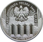 10 Zlotys Jan Łaski obverse image