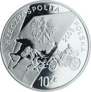 10 Zlotys Konstanty Ildefons Gałczyński obverse image