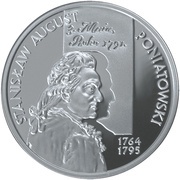10 Zlotys Stanisław August Poniatowski, Poland, 2005 reverse image
