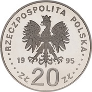 20 Zlotys Katyń Miednoje Charków 1940 Massacres obverse image
