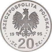 20 Zlotys XXVI Olympic Games - Atlanta 1996 obverse image