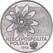 20 Zlotys Polonium and Radium obverse image