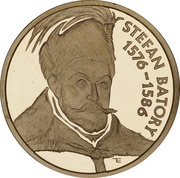 100 Zlotys Stefan Batory, Poland, 1997 reverse image