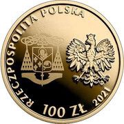 100 Zlotys Beatification of Cardinal Stefan Wyszyński obverse image