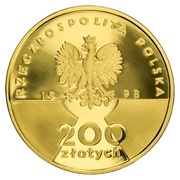 200 Zlotys John Paul's II Pontificate obverse image