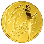200 Zlotys Turin 2006, Poland, 2006 reverse image