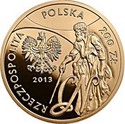 200 Zlotys Cyprian Norwid obverse image