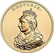 500 Zlotys Hedvigis, Poland, 2014 reverse image