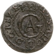 Szeląg / Solidus - Gustaw II Adolf Swedish Occupation obverse image