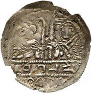 Denier Bracteate - Mieszko III the Old Gniezno or Kalisz mint obverse image