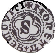 Półgrosz - Siemowit III Elder Płock mint obverse image