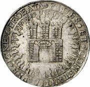 1 Thaler Toruń under siege, Poland, 1629 reverse image