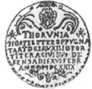 3 Ducats Toruń under siege obverse image