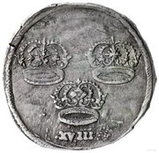 Ort - Karol X Gustaw Swedish Occupation reverse image