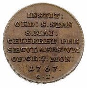 Trojak historyczny - Stanisław August Poniatowski Kraków mint, Polish–Lithuanian Commonwealth, 1767 reverse image