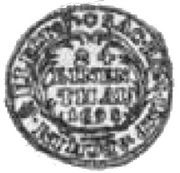 1⁄24 Talara / Grosz - August II Mocny Lipsk mint, Polish–Lithuanian Commonwealth, 1697-1709 reverse image