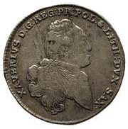 ⅓ Talara - Ksawery as Polish Prince Drezno mint obverse image