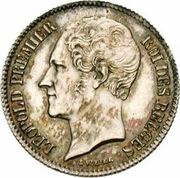 ½ Franc - Léopold I obverse image