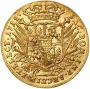 Ducat - August II Mocny Lipsk mint, Polish–Lithuanian Commonwealth, 1702-1712 reverse image