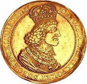 10 Dukatów - Jan II Kazimierz Waza Gdańsk mint obverse image