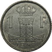 1 Franc - Léopold III BELGIE-BELGIQUE reverse image