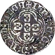½ Real - João Regedor e Defensor do Reino, Portugal, 1383-1385 reverse image