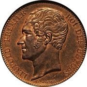 2½ Francs - Léopold I Pattern obverse image
