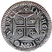 3 Vintens - Pedro II Lisbon mint, Portugal, 1688-1706 reverse image