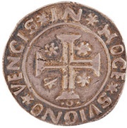 Tostão "o-V" - Manuel I Porto mint, Portugal, 1504 reverse image