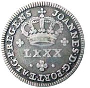 Tostão - Joao Prince Regent obverse image