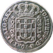 12 Vinténs - José I obverse image
