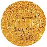Cruzado - Manuel I Lisboa mint obverse image