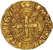 Cruzado - Manuel I Lisboa mint reverse image