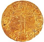 Cruzado Calvario "Pearly circle on obv." - João III 2nd type, Lisboa, Portugal, 1538-1557 reverse image