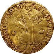 São Vicente "L-G" - Sebastião I Lisboa mint, Portugal, 1557-1558 reverse image
