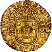 ¼ Moeda - Pedro Prince Regent obverse image